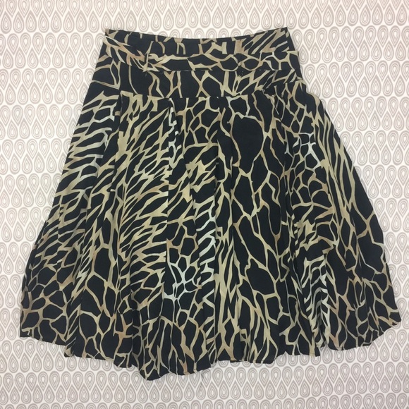 Boston Proper Womens Silk Full Skirt SZ Medium C79 - Picture 4 of 5